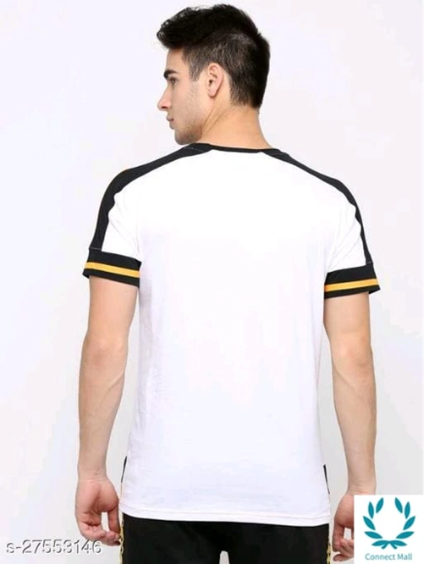 Tazo Cotton T-Shirts For Men  - M, Cotton Blend, Multipack :2